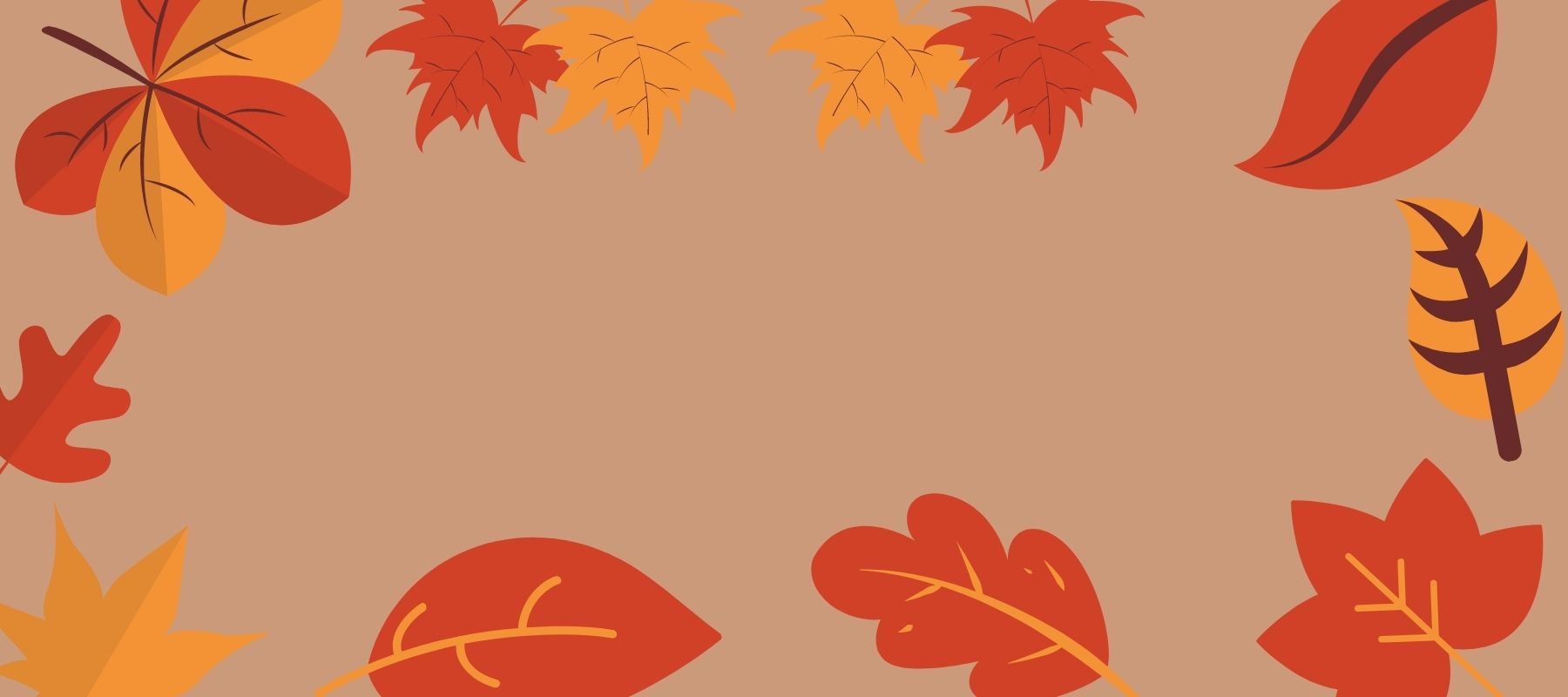Myntz! Breathmints Fall Background With Autumn Leaves