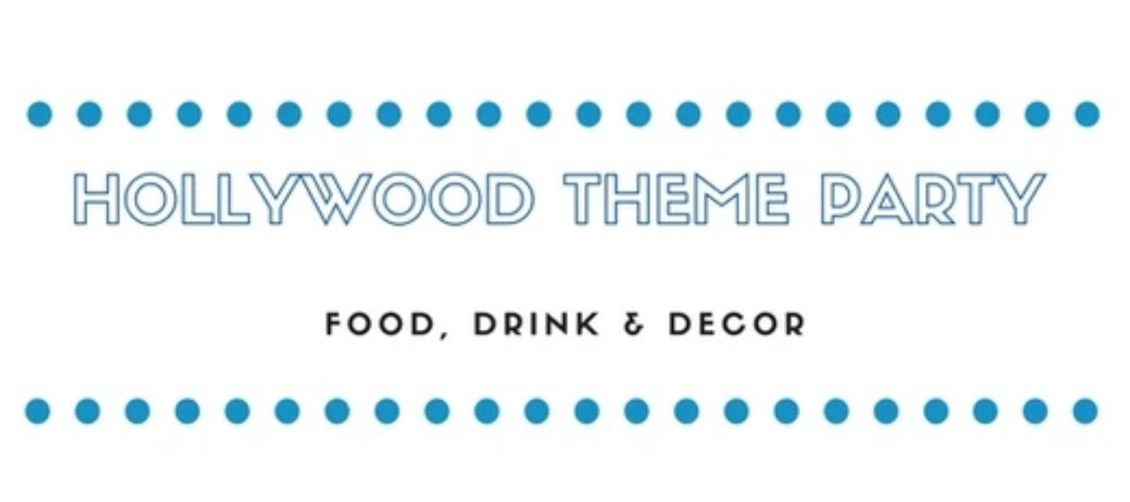 Hollywood Theme Party Sign by Myntz! Breathmints