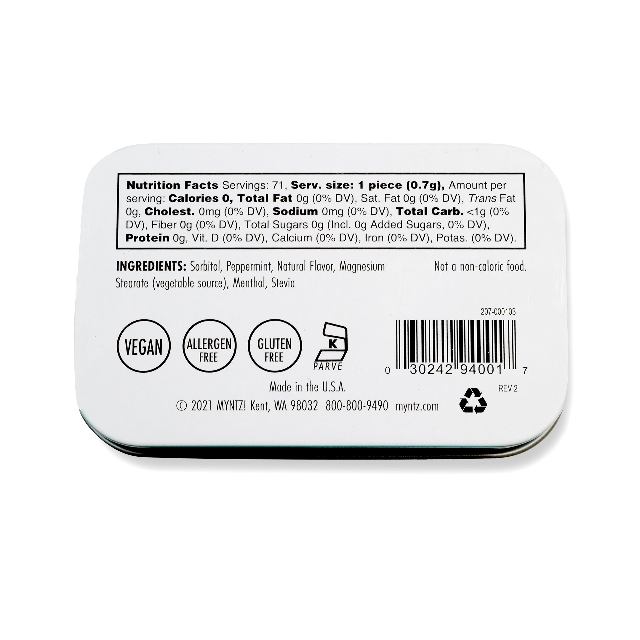 Wintermint Breath Mints | Get Fresh Breath - Myntz!